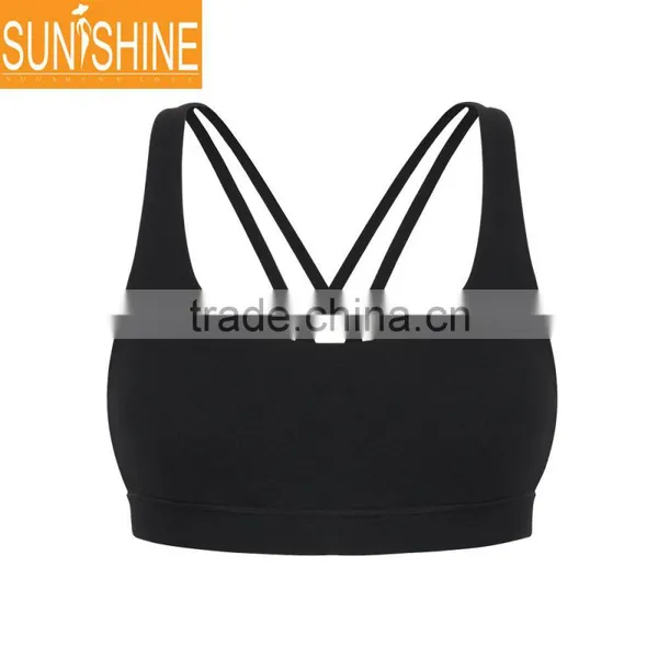 OEM Factory Fashion Sexy Design Women Gym Fitness Clothing Sports Yoga Tank Top Bra photo-4