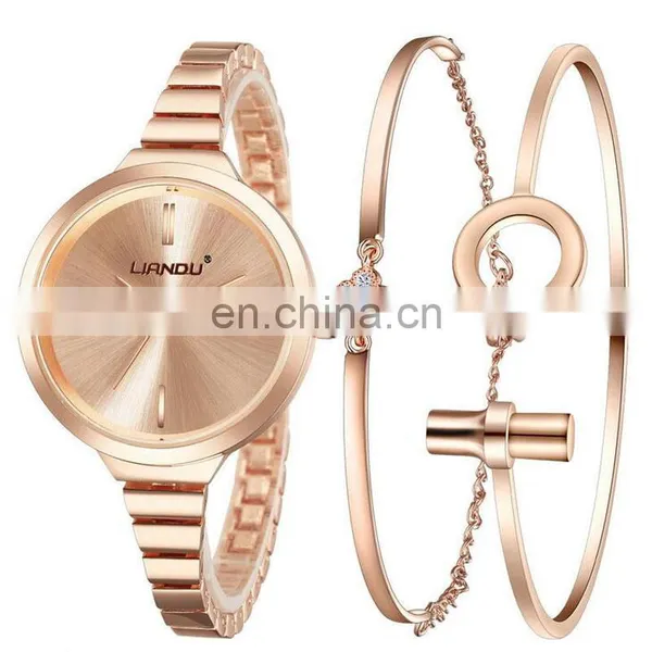 New Arrival Fashion Beautiful Fancy Ladies Gold Bracelet Watch photo-2