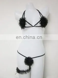 Lady's Sexy Leopard Seamless Lace Panty/G-string/underwear/lingrie photo-3