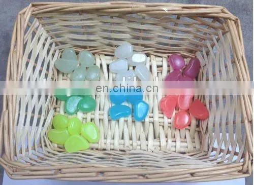 Glow in the Dark Garden Pebbles Garden Ornament Stones photo-3