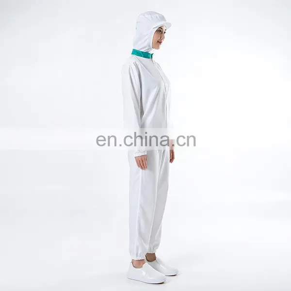 Fashion 100%Polyester White Food Factory Uniform photo-3