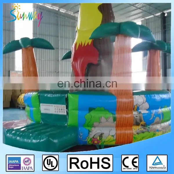 Commercial Volcanic Kids and Adult Climbing Wall Castle Inflatable Inflatable Project Climb Tower photo-2