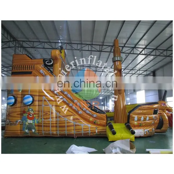 2017 Aier New Design Inflatable Slide Giant Pirate Ship Inflatable Slide for Adult photo-4