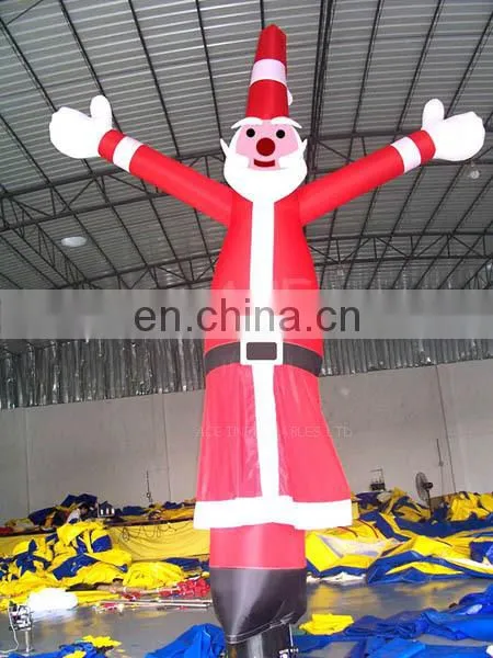 Good Quality Inflatable Santa Claus Air Dancer for Advertising,inflatable Santa Sky Guy photo-2
