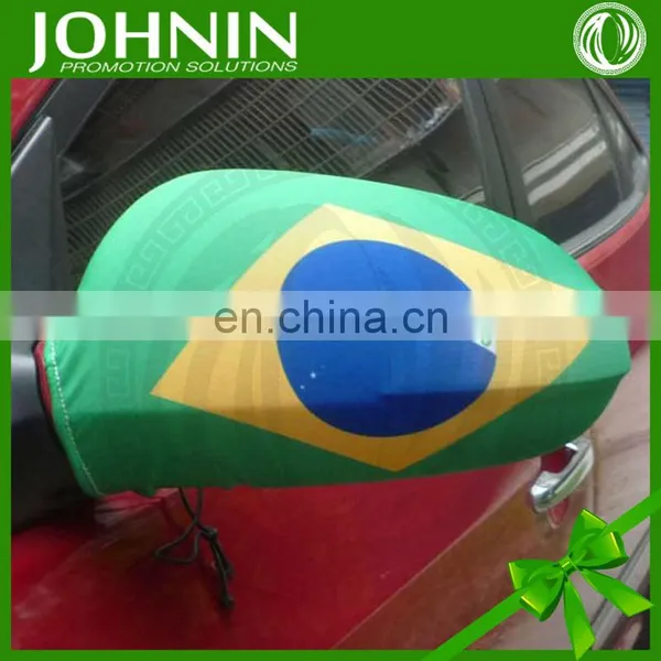 Custom Hot Sell Polyester Print Promotion Cover Sock Car Mirror Flag photo-5
