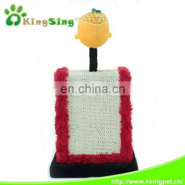 Watermelon Poult Slope Traning Scratching Post for Small Cats, Easy to Assemble photo-2