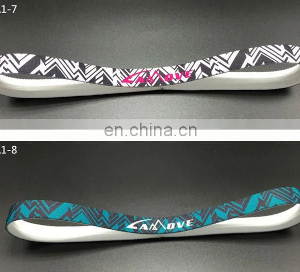 Wholesale Custom Printed Letters Running Yoga Bandanasport Silicone Antiskid Sweat Hair Band photo-5