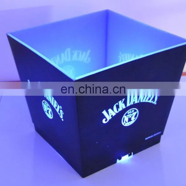 High Quality ps Led Flashing Ice Bucket With Customized Logo for Bar photo-6