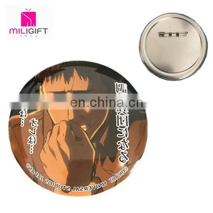 Metal Badge Making Manufacture Souvenir Japanese Anime Pin Badge