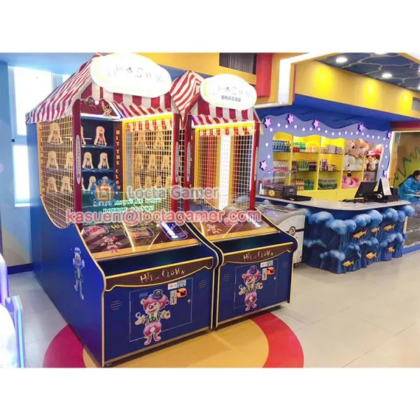 Zhongshan Amusement Redemption Hit the Clown Throwing Ball Game Machine photo-4