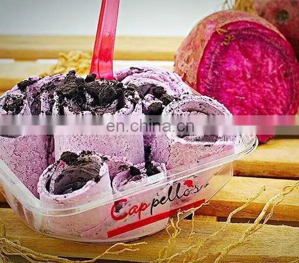 45 cm 50cm 60cm 1 Single Square Round Roller Fryer Flat Pan Fried Ice Cream Roll Machine photo-3
