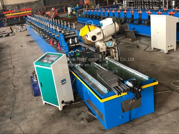 Metal Furring Keel Channel Slideway Structure Steel Keel Roll Forming Machine photo-5