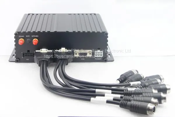 Rugged 3g4g Gps Wifi 8ch 1080N Coax Hard Disk 2TB Mobile Dvr