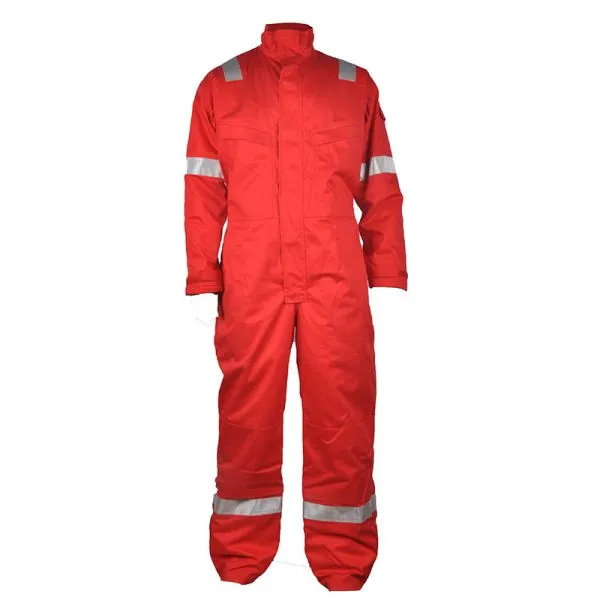 FR Coverall for Oil and Gas With Reflective Tape