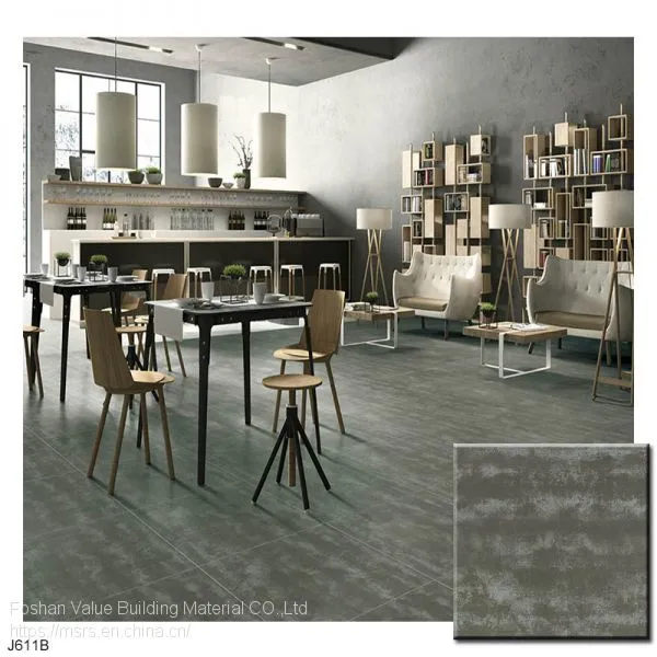 600x600mm Rustic Matt Finishing Bathroom Brown Designer Floor Ceramic Tiles Price photo-5