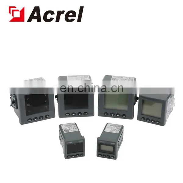 Acrel AMC72L-AV/CJM Digital Programmable Panel Voltmeter/rs485/1channel Alarm Output/2DI/2DO photo-3