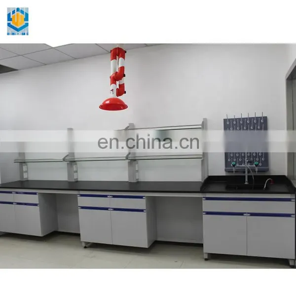 SGS Approved Lab Furniture Adjustable Work Bench Lab Table With Sink photo-3