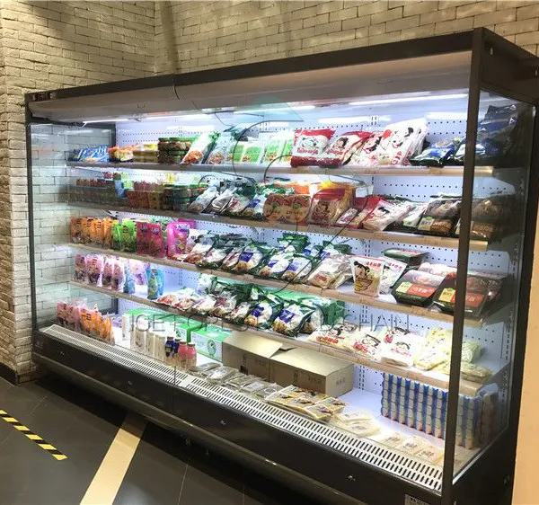 Cheap Supermarket Refrigerator Open Case Cooler Cooler Freezer Refrigerator Sold in China photo-4