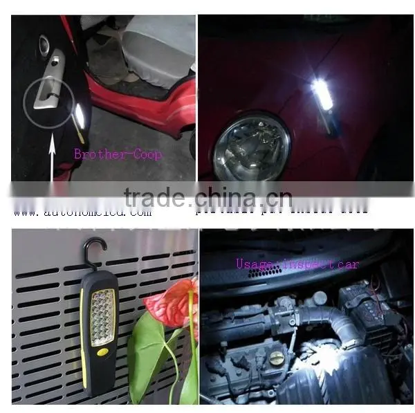 3W LED COB Rechargeable Work Light Inspection Lamp Hand Torch Flexible Magnetic photo-6