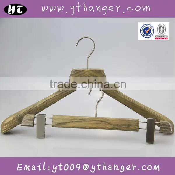 HA6960 High Quality Wooden Craft Coat Hangers Suit Garment Hanger Supplier's Choice photo-5