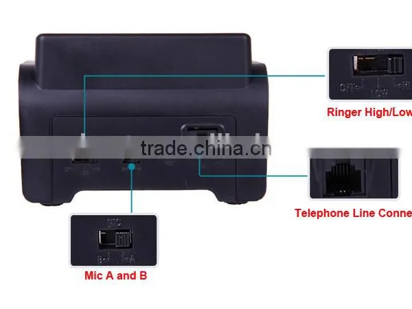 Telephone With Headset Port for Call Center Use photo-4