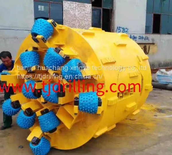1500mm Full Face Drill Head Used for 100-200mpa Hard Rock Formation Match Bauer Soilmec Sany Xcmg Drill Rig photo-4