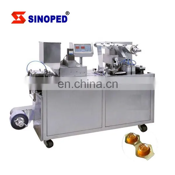 Automatic Capsule Tablet Jam Honey And Chocolate Blister Packing Machine Dpp80 For Medicine Food photo-5