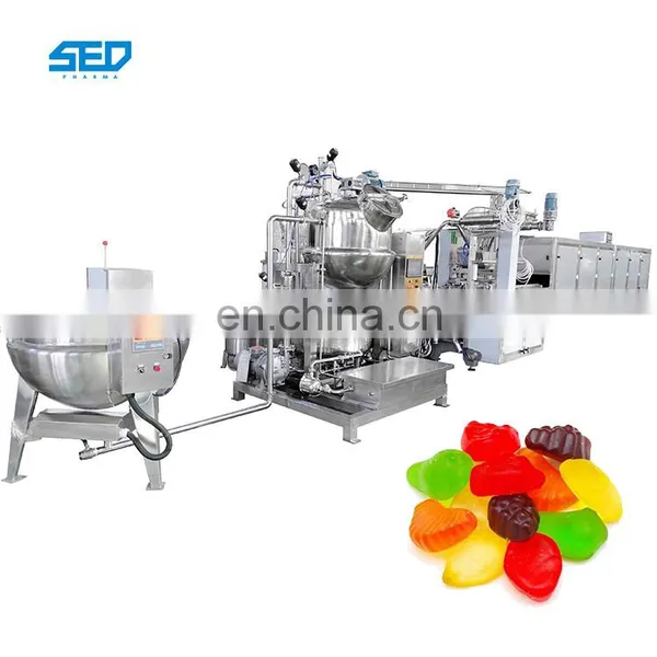 150 kg / h High Capacity Small Vitamin Gummy Candies Making Machine