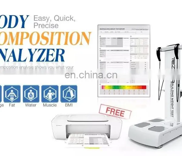 TEZEWA Multi-functionBody Fat Analyzer Impedent Bioimpedanc Analyzer photo-3