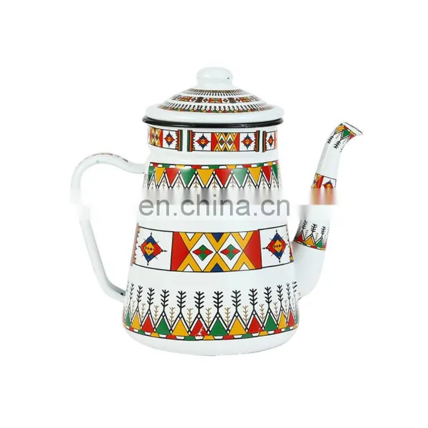New Design 1.5L Teapot Enamel Teapot Enamel Kettle photo-5