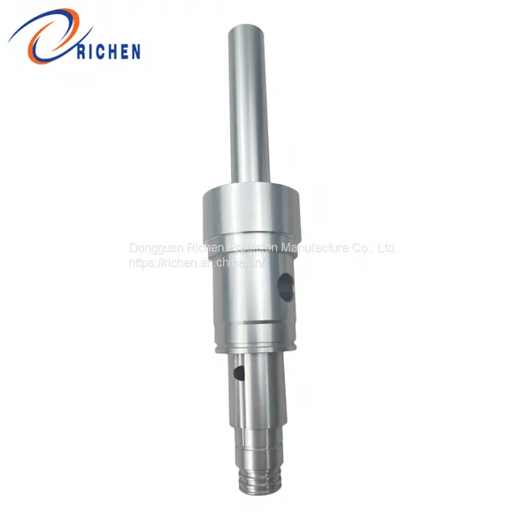Customized Aluminum CNC Turning Machining Components With Electroplating Surface Treatment photo-3
