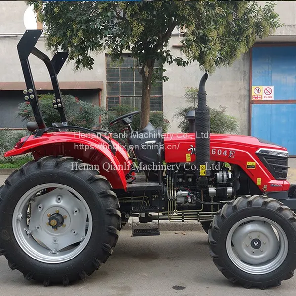 QLN Good Price Famous Brand 55hp 60hp 4*4 Agricole Wheel Traktor for Sale photo-2