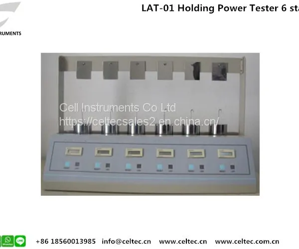 Electronic Lasting Adhesiveness Tester