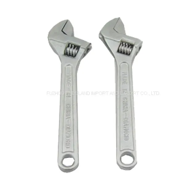 45 steel 8/10/12/15/18 Inch Ratchet Wrench Scaffolding Spanner Tool Set Hardware Adjustable Spanner Set Monkey Wrench