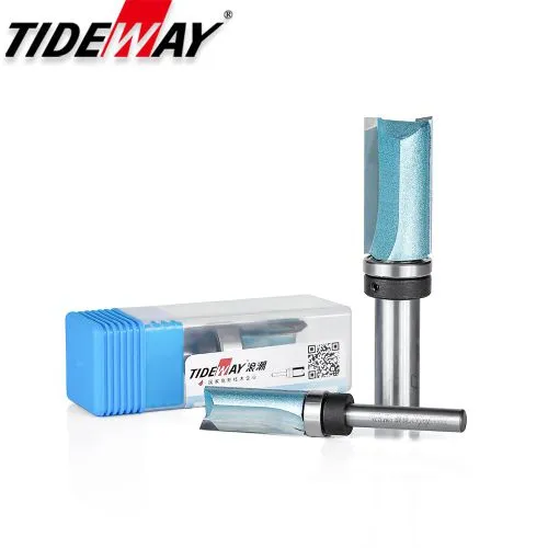 Tideway PATTERN BITS Wood Woodworking Tungsten Straight Bit With Bearing photo-2