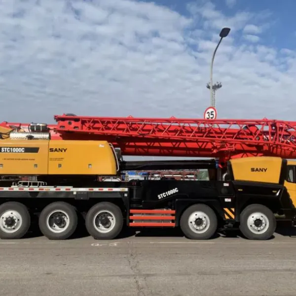 USED 100 TON SANY STC1000C TRUCK CRANE FOR SALE