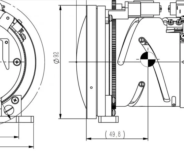 1/1.2 Industrial Lens With a Target Area of 50-200mm, 2 Million/4K/8K Pixels, Customizable Focal Length Value photo-2