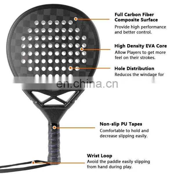 Arronax High Density Pro EVA Core 12K Carbon Fiber Padel Rackets photo-5