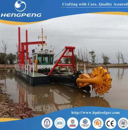 Robust Construction Hengpeng Shipyard Bucket Wheel Dredger for Tough Environments photo-5