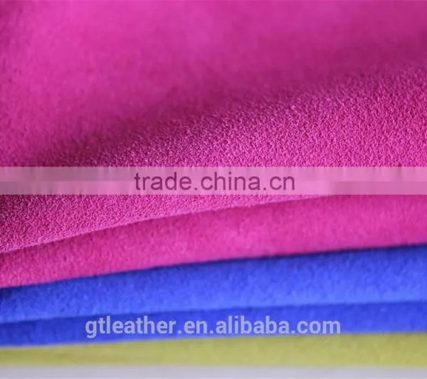 Genuine Suede Cow Leather for Shoes, Boots photo-2