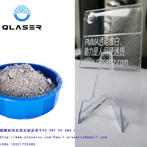 ABS Black Engraving and White Keypad Material Laser Engraving Masterbatch photo-4