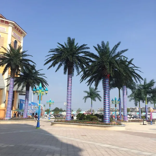Customization Artificial Coconut Palm Tree for 5 Star Hotel Villa Engineering Project Garden Landscape Design 3-15 Meter Trees photo-5