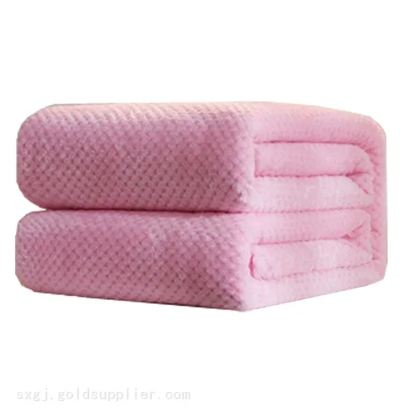 Flannel Fleece Jacquard Bed Fleece Blanket – Premium Double-Sided Luxury With Intricate Jacquard Weaving for Unmatched Bedroom Elegance photo-4