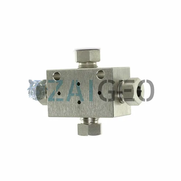 Water Jet Cutter Spare Parts A-0777-2 High Pressure Waterjet Cutter Accessories 3/8 Cross 60k, Premium, With Glands and Collars photo-4