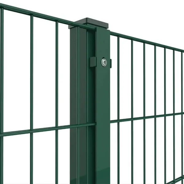 Double Sided Wire Fence 2D 656 868 Twin Wire Galvanized Double Steel Welded Mesh Fence