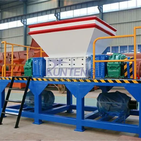 Waste Paper Scrap Metal Plastic Shredder Machine Waste Sorting Plant photo-4