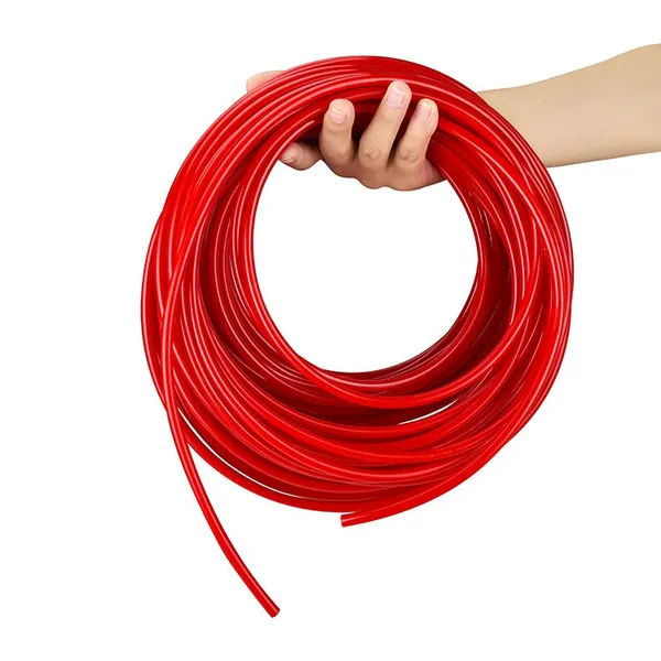 3/8 Inch OD 1/4 Inch ID Polyurethane Tube for Water Use 120 PSI Working Pressure Anti-UV Corrosion-Resistant Cutting