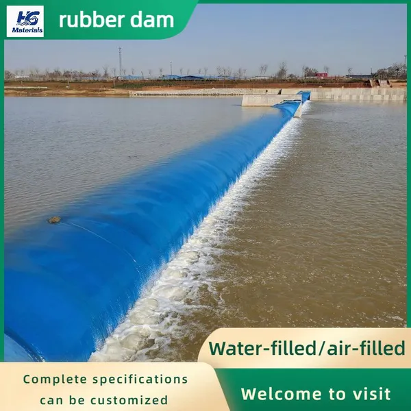 Inflatable Rubber Dam Boasts a Long Service Life, Offering a Wide Range of Types Including Rolling Water Dam and Hydraulic Retaining Dam