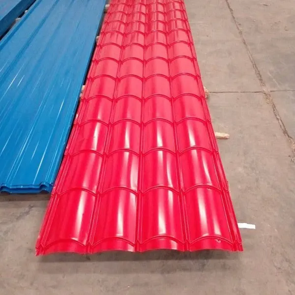 PPGI Color Coated Corrugated Steel Roofing Sheet for Building Roof Wall Cladding photo-3