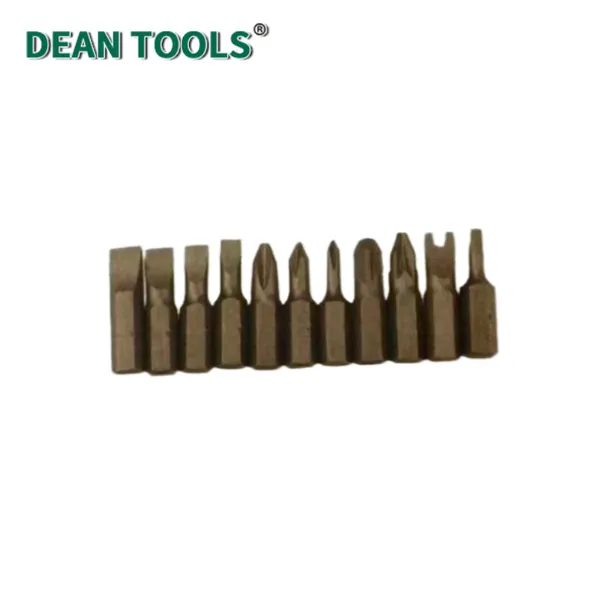 Non-Sparking Slotted Screwdriver Bits,Precision Slotted Tip,Flat Blade Design,Stable Torque Transmission photo-4